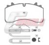 SAF 3057008401 Brake Pad Set, disc brake